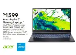 Harvey Norman Acer Aspire 7 Gaming Laptop offer