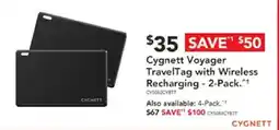 Harvey Norman Cygnett Voyager TravelTag with Wireless Recharging offer