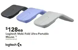 Harvey Norman Logitech Mobi Fold Ultra-Portable Mouse offer