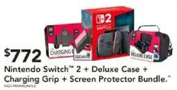 Harvey Norman Nintendo Switch 2 Deluxe Case Charging Grip Screen Protector Bundle offer