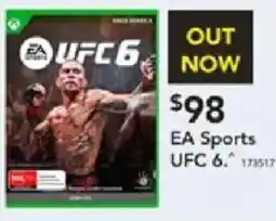 Harvey Norman EA Sports UFC 6 offer