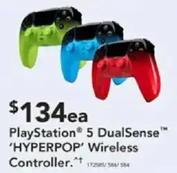 Harvey Norman PlayStation 5 DualSense 'HYPERPOP' Wireless Controller offer