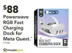 Harvey Norman Powerwave RGB Fast Charging Dock for Meta Quest offer