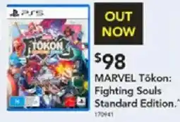 Harvey Norman Marvel Tōkon: Fighting Souls Standard Edition offer