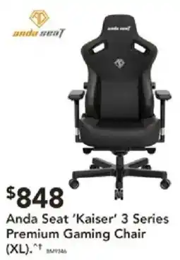 Harvey Norman Anda Seat 'Kaiser' 3 Series Premium Gaming Chair (XL) offer