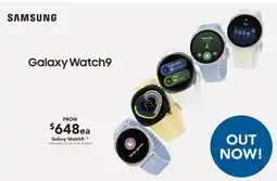 Harvey Norman Samsung Galaxy Watch9 offer