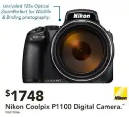Harvey Norman Nikon Coolpix P1100 Digital Camera offer