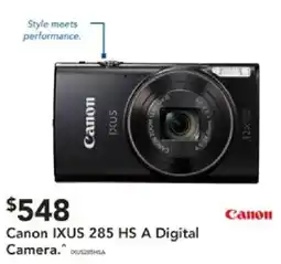 Harvey Norman Canon IXUS 285 HS A Digital Camera offer