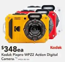 Harvey Norman Kodak Pixpro WPZ2 Action Digital Camera offer