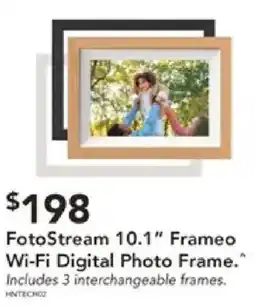Harvey Norman FotoStream 10.1" Frameo Wi-Fi Digital Photo Frame offer