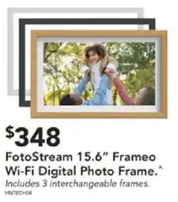 Harvey Norman FotoStream 15.6" Frameo Wi-Fi Digital Photo Frame offer