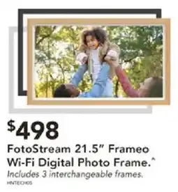 Harvey Norman FotoStream Frameo Wi-Fi Digital Photo Frame offer