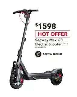 Harvey Norman Segway Max G3 Electric Scooter offer