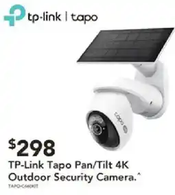 Harvey Norman TP-Link Tapo Pan/Tilt 4K Outdoor Security Camera offer
