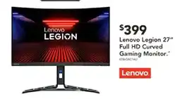 Harvey Norman Lenovo Legion 27" Full HD Curved Gaming Monitor offer