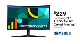 Harvey Norman Samsung Essential Monitor S3 offer