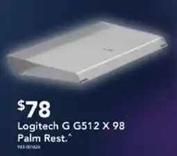 Harvey Norman Logitech G G512 X 98 Palm Rest. offer