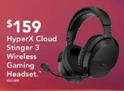 Harvey Norman HyperX Cloud Stinger 3 Wireless Gaming Headset offer