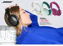 Harvey Norman Bose QuietComfort Headphones (2nd Gen) offer