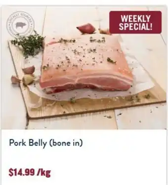 Pork Belly (bone in)