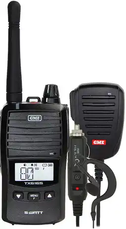 Autopro GME 5/1 Watt UHF CB Handheld Radio offer