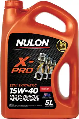 Autopro Nulon X-Pro Performance 15W-40 offer