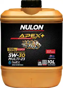 Autopro Nulon APEX+ 5W-30 Multi-23 Diesel offer