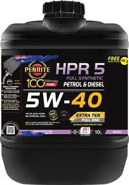 Autopro Penrite HPR 5 5W-40 offer