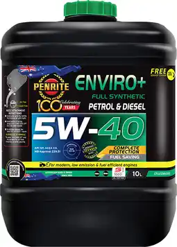Autopro Penrite Enviro+ 5W-40 offer