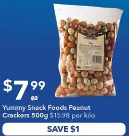 Ritchies Yummy Snack Foods Peanut Crackers offer