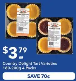 Ritchies Country Delight Tart Varieties offer