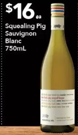 Ritchies Squealing Pig Sauvignon Blanc offer