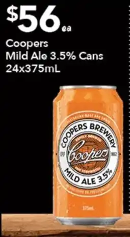 Ritchies Coopers Mild Ale 3.5% Cans offer