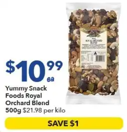 Ritchies Yummy Snack Foods Royal Orchard Blend offer