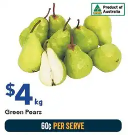Ritchies Green Pears offer