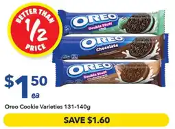 Ritchies Oreo Cookie Varieties offer
