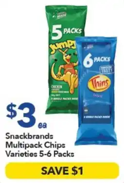 Ritchies Snackbrands Multipack Chips Varieties offer