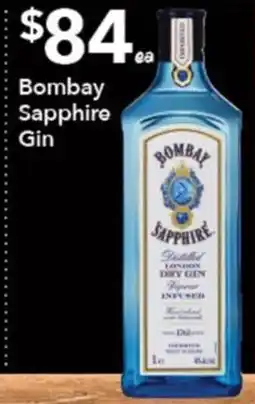 Ritchies Bombay Sapphire Gin offer