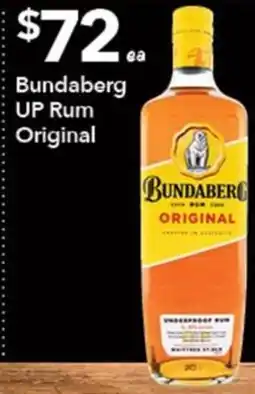 Ritchies Bundaberg UP Rum Original offer