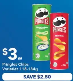 Ritchies Pringles Chips Varieties offer