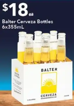 Ritchies Balter Cerveza Bottles offer