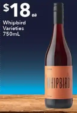 Ritchies Whipbird Varieties offer