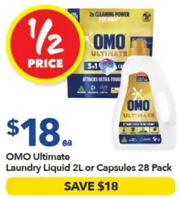 Ritchies OMO Ultimate Laundry Liquid offer