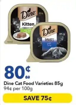 Ritchies Dine Cat Food Varieties offer