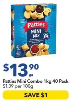 Ritchies Patties Mini Combo offer