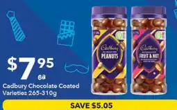 Ritchies Cadbury Chocolate Coated Varieties offer