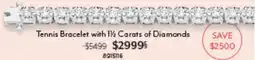 Angus & Coote Tennis Bracelet with 1% Carats of Diamonds offer