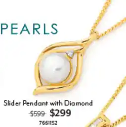 Angus & Coote Slider Pendant with Diamond offer