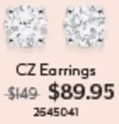 Angus & Coote CZ Earrings offer