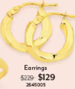 Angus & Coote Earrings offer